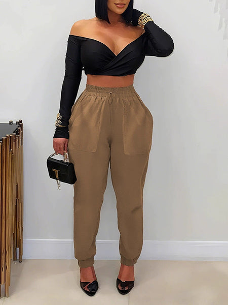 Solid Jogger Pants