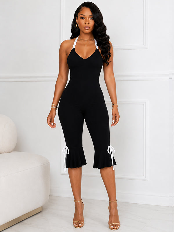 Halter Tied Jumpsuit