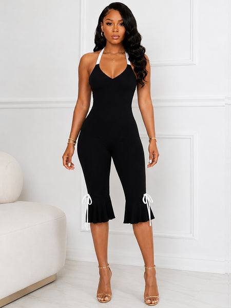 Halter Tied Jumpsuit