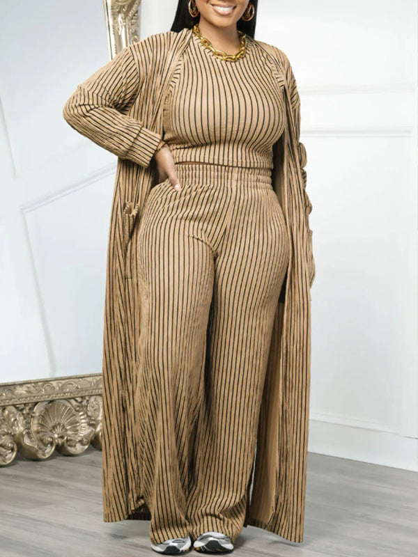 Stripe Three-Piece Set