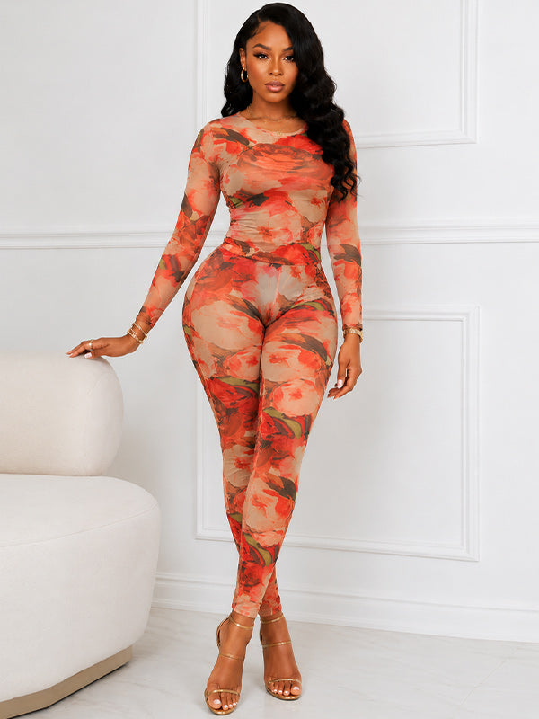 Floral Pants Set