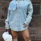 Light Wash Blue
