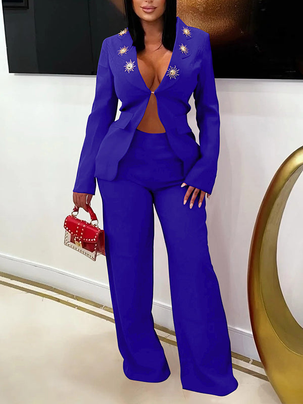 Sun Blazer & Pants Set