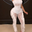  White