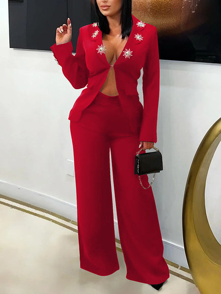 Sun Blazer & Pants Set
