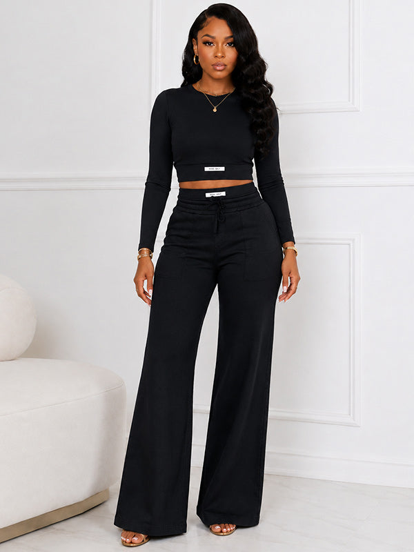 Logo Top & Pants Set