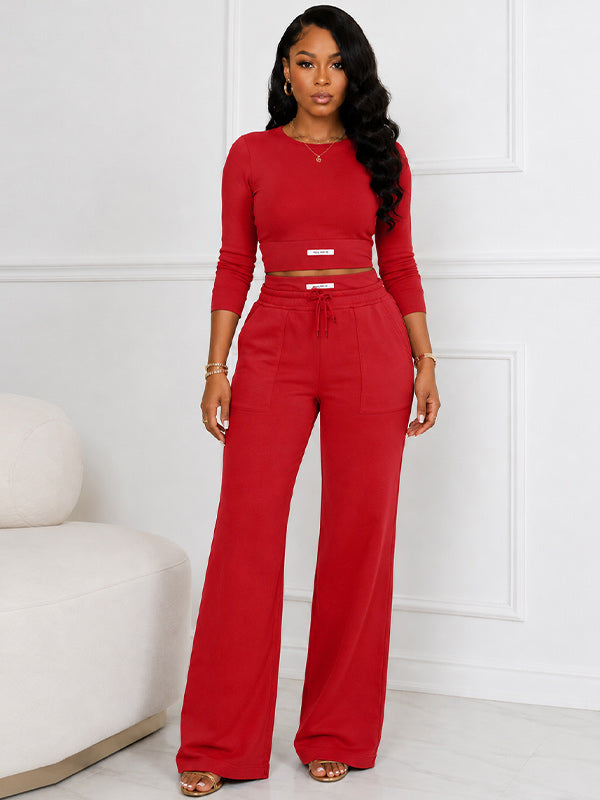 Logo Top & Pants Set
