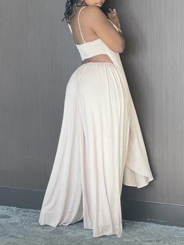 Solid Cami & Pants Set--Clearance