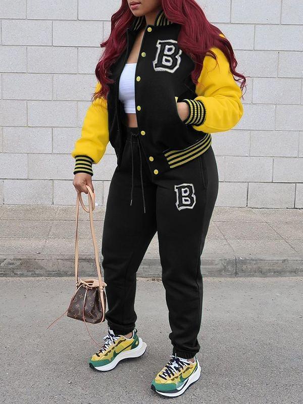 Bomber Jacket & Jogger Pants Set--Clearance