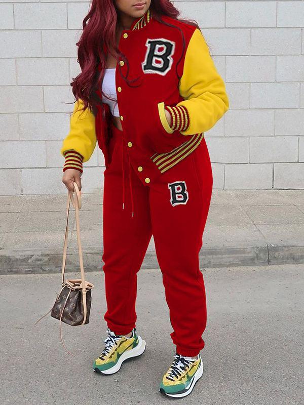 Bomber Jacket & Jogger Pants Set--Clearance