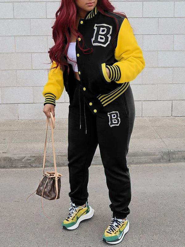 Bomber Jacket & Jogger Pants Set--Clearance