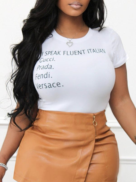 Indiebeautie White Logo Tee