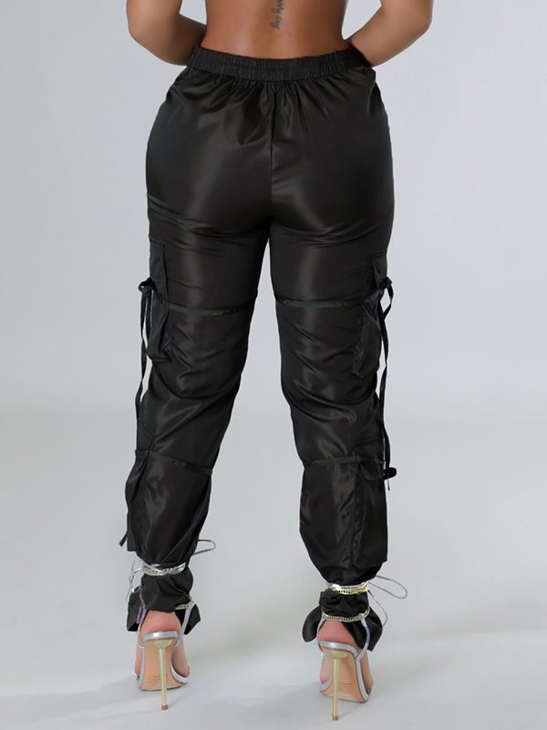 Indiebeautie Zip-Front Cargo Pants