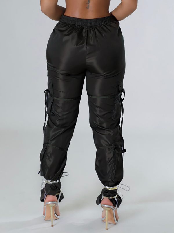 indiebeautie Zip-Front Cargo Pants