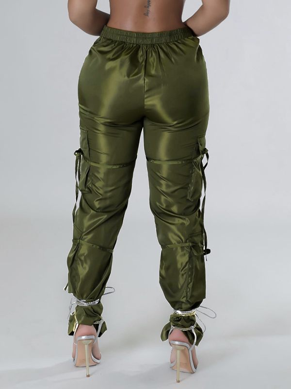 indiebeautie Zip-Front Cargo Pants