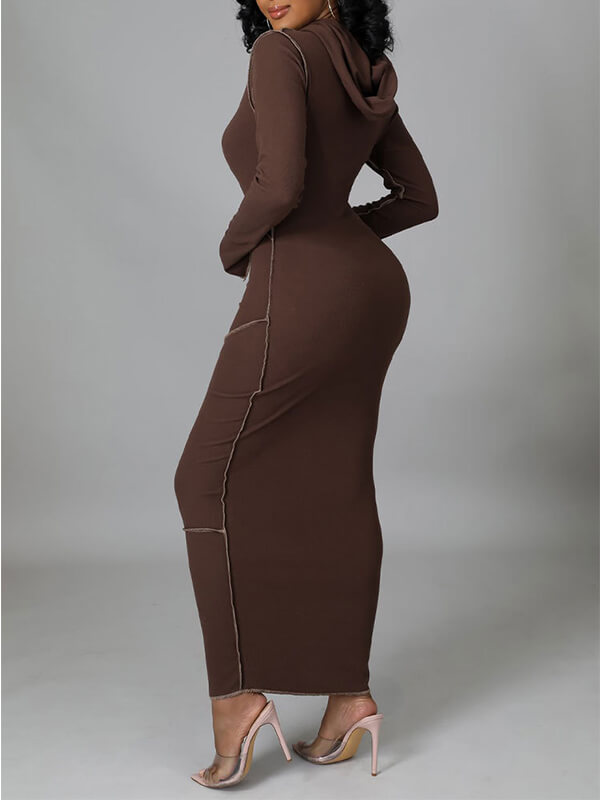 Indiebeautie Inside-Out Hooded Dress