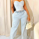  Light Wash Blue