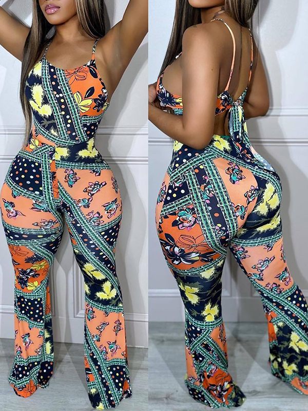 Indiebeautie Printed Cami Jumpsuit