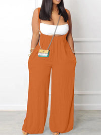 Bandeau Top & Overalls Set--Clearance