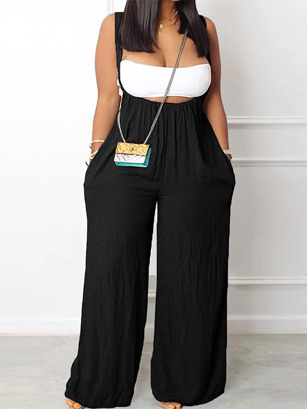 Bandeau Top & Overalls Set--Clearance