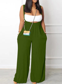 Bandeau Top & Overalls Set--Clearance