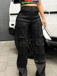 Indiebeautie Solid Cargo Pants