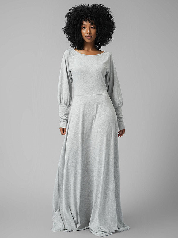 Indiebeautie Bishop Sleeve Maxi Dress