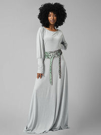 Indiebeautie Bishop Sleeve Maxi Dress