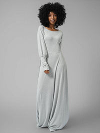 Indiebeautie Bishop Sleeve Maxi Dress
