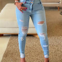  Light Wash Blue