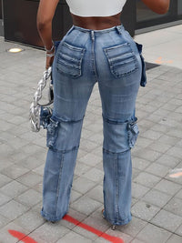 Indiebeautie Straight Cargo Jeans