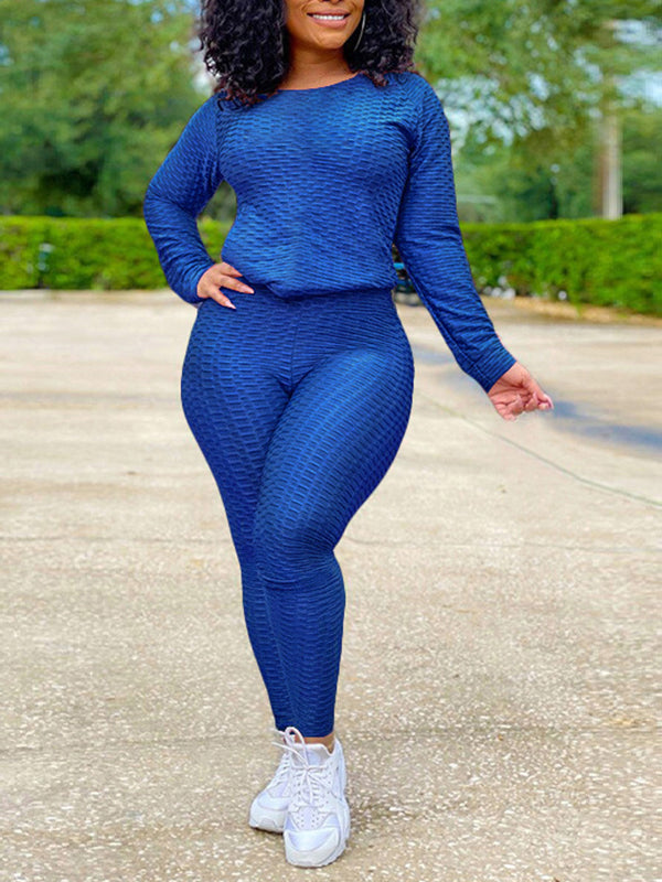 Textured Two-Piece Set