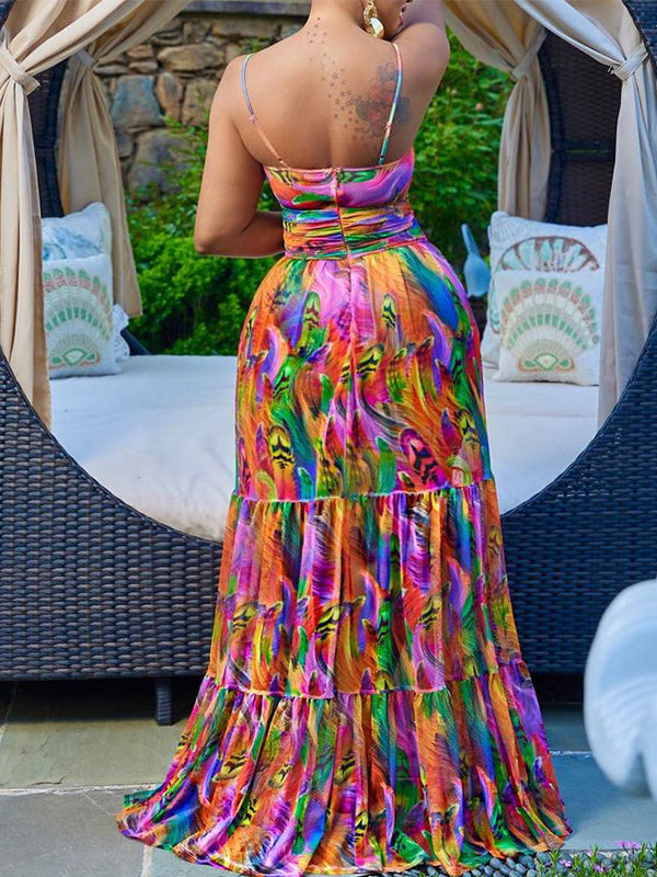 Printed Cami Dress