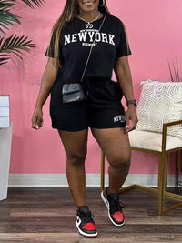 Logo Tee & Shorts Set--Clearance