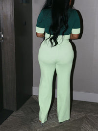 Polo Top & Pants Set--Clearance