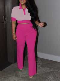 Polo Top & Pants Set--Clearance