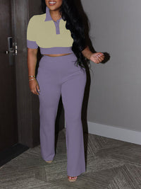 Polo Top & Pants Set--Clearance