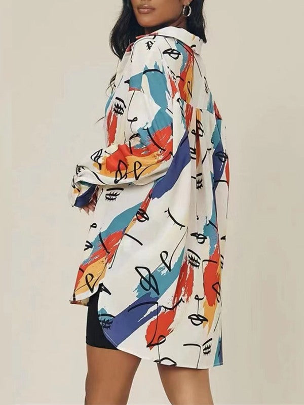 Indiebeautie Printed Tunic Shirt