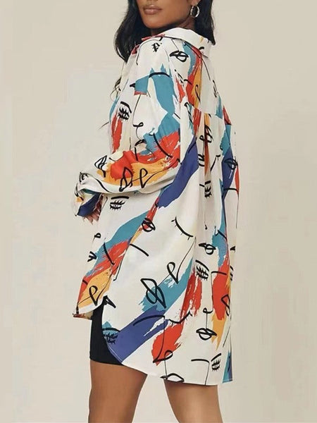 Indiebeautie Printed Tunic Shirt