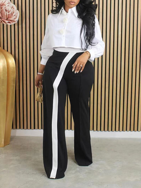 Indiebeautie Two-Tone Combo Pants