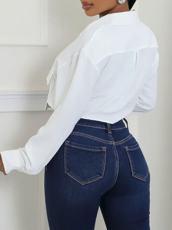 Indiebeautie Solid Cargo Shirt
