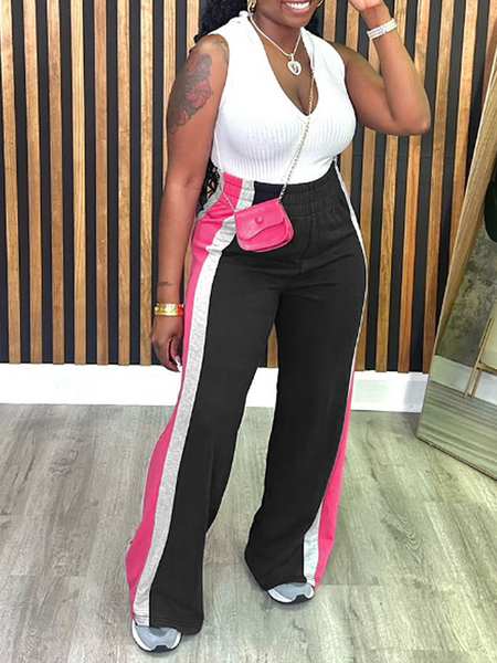 Side Stripe Pants--Clearance