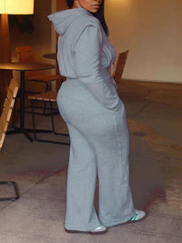 Indiebeautie Solid Hoodie & Pants Set