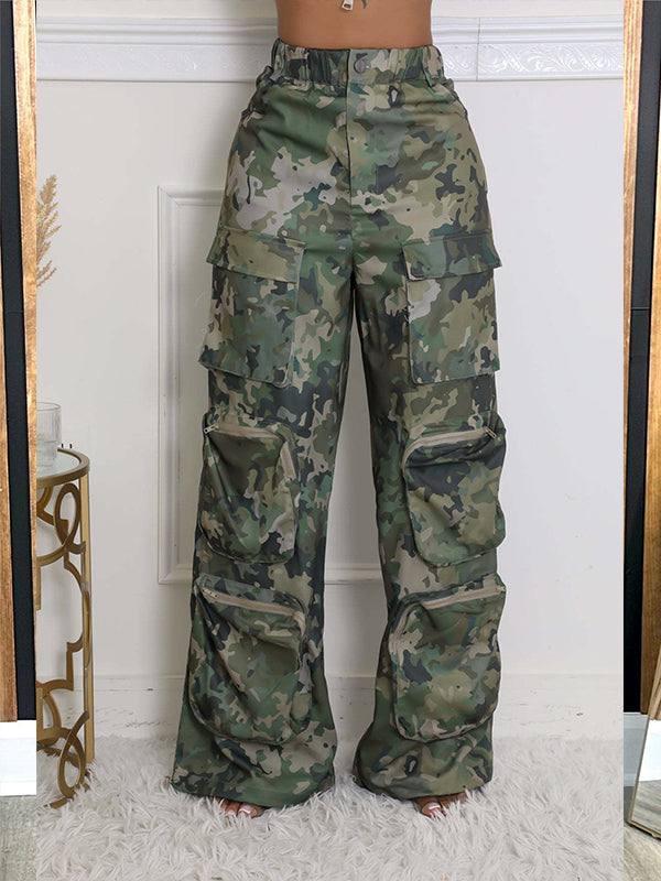 Indiebeautie Camo Cargo Pants