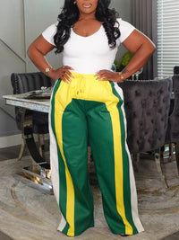 Colorblock Pants