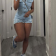  Light Wash Blue