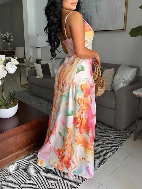 Printed Tunic Top & Pants Set