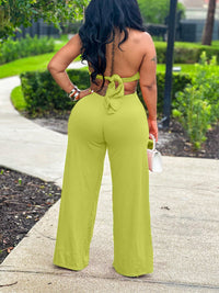 Halter Tied Jumpsuit