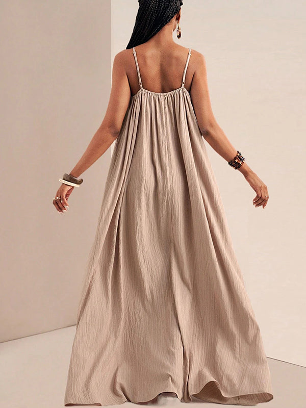 Solid Cami Maxi Dress