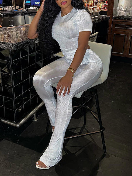 Shimmer Pants Set